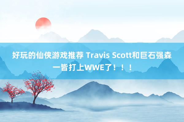 好玩的仙侠游戏推荐 Travis Scott和巨石强森一皆打上WWE了！！！